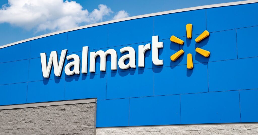 Walmart building front